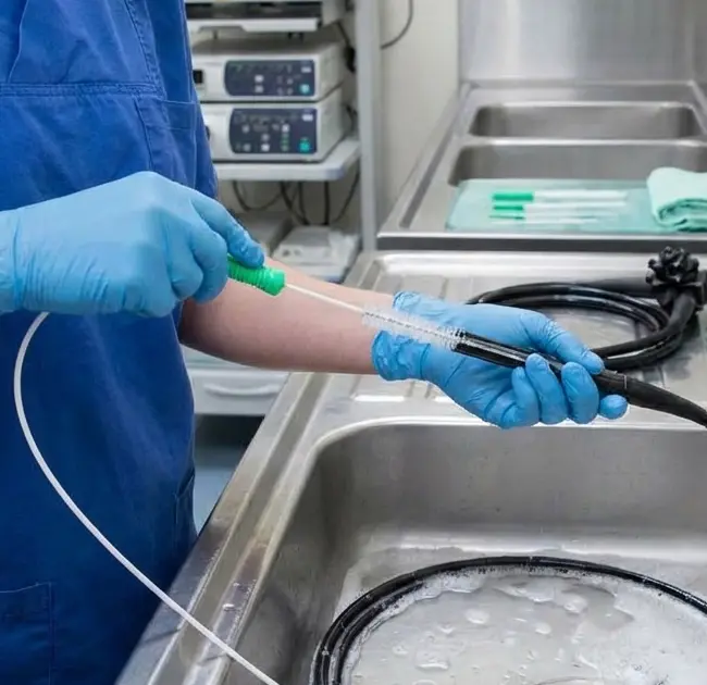 Cepillo de limpieza de endoscopios de un solo uso para una limpieza eficiente y completa