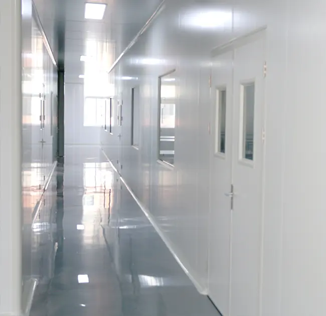 Fábrica profesional de cepillos de limpieza para endoscopios con salas blancas modernas estándar GMP