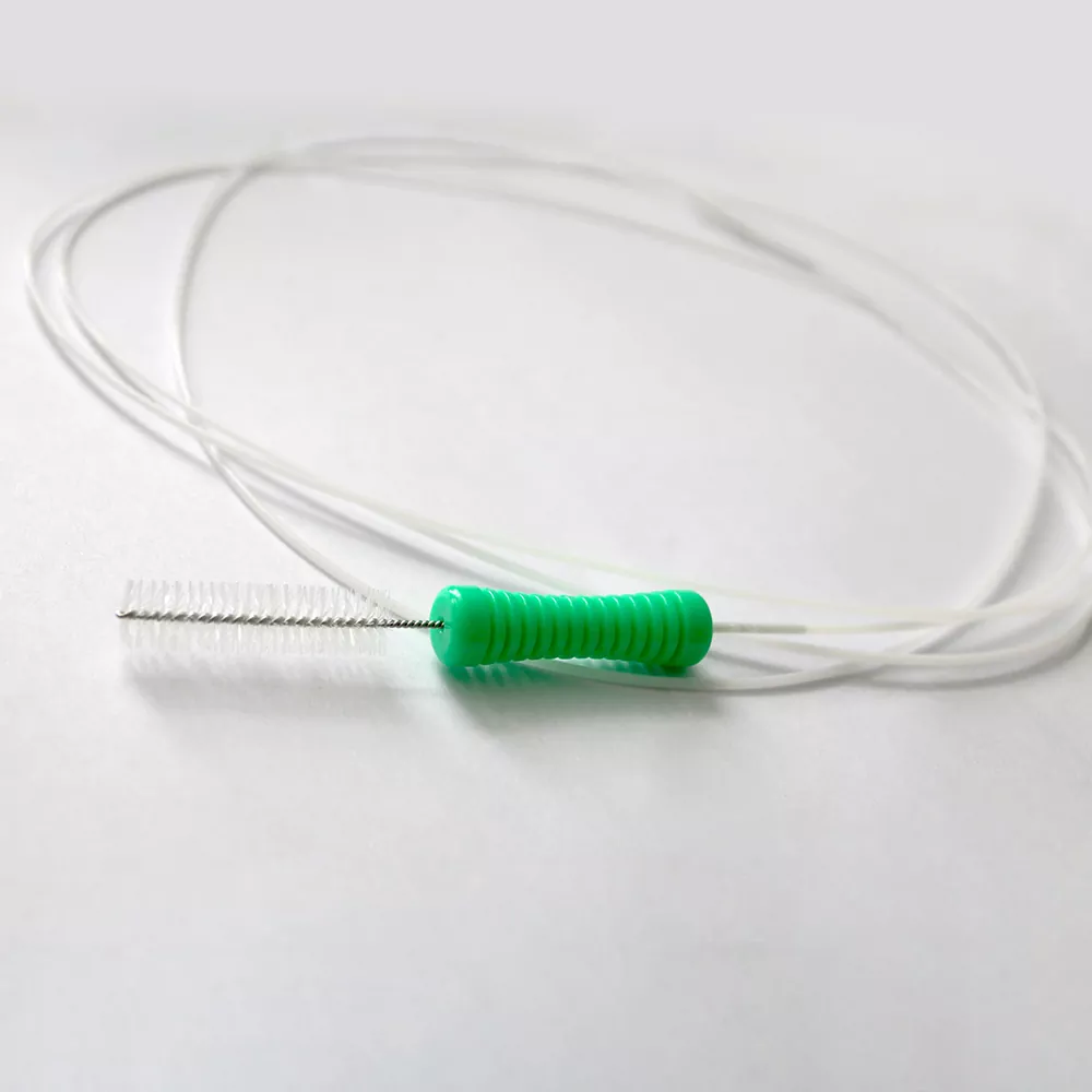 Cepillo de limpieza para broncoscopio