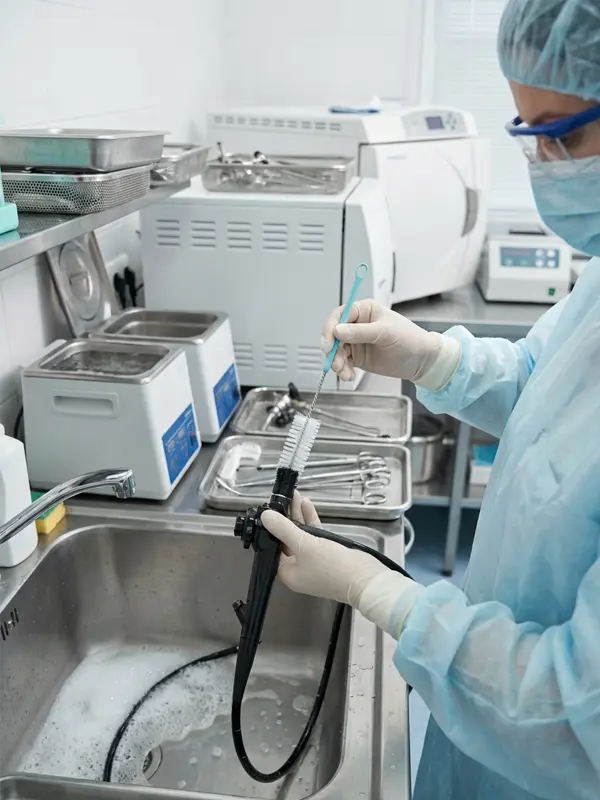 Cepillo para endoscopio